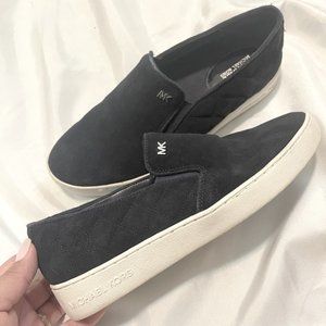 Blue Suede Michael Kors Sneakers